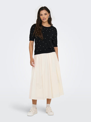 Bestseller / Damen-Rock / ONLMAILA LONG PLEAT SKIRT WVN