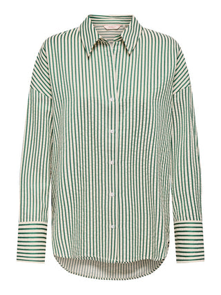 Bestseller / Damen-Bluse / ONLOREGON BARI L/S STRIPE SHIRT WVN