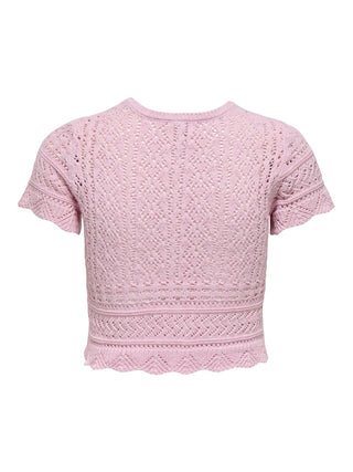 Bestseller / Damen-Strick / ONLELKE LIFE SS PEARL CARDIGAN CC K