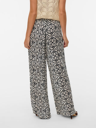 Bestseller / Damen-Hose / VMMENNY HW WIDE PANTS WVN BOO