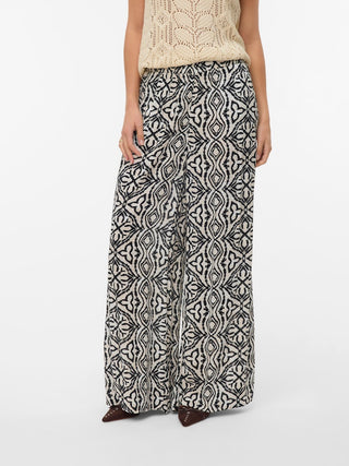 Bestseller / Damen-Hose / VMMENNY HW WIDE PANTS WVN BOO