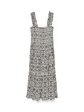 Bestseller / Damen-Kleid / VMMENNY SL SMOCK CALF DRESS WVN GA