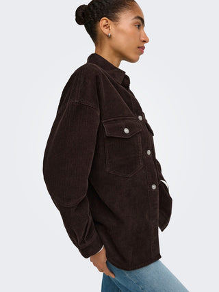 Bestseller / Damen-Bluse / ONLTIGGY L/S CORD SHACKET PNT NOOS