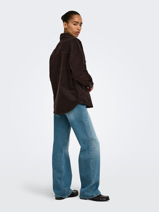 Bestseller / Damen-Bluse / ONLTIGGY L/S CORD SHACKET PNT NOOS