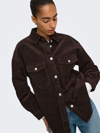 Bestseller / Damen-Bluse / ONLTIGGY L/S CORD SHACKET PNT NOOS