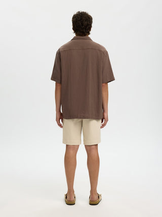Bestseller / Herren-Hemd / SLHRLXCAL SS SHIRT RESORT