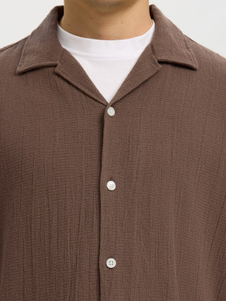 Bestseller / Herren-Hemd / SLHRLXCAL SS SHIRT RESORT