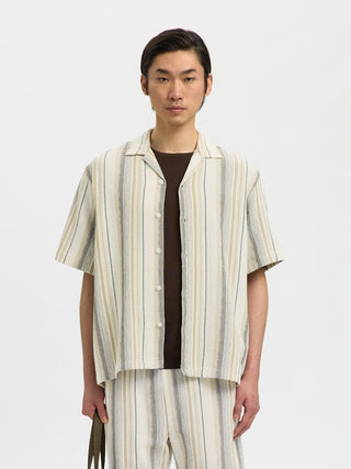 Bestseller / Herren-Hemd / SLHRLXCAL SS SHIRT RESORT