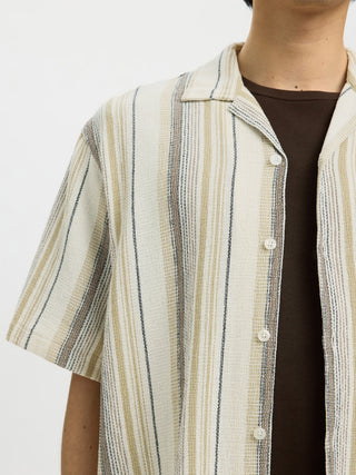 Bestseller / Herren-Hemd / SLHRLXCAL SS SHIRT RESORT