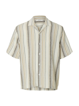 Bestseller / Herren-Hemd / SLHRLXCAL SS SHIRT RESORT