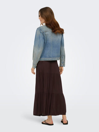 Only / Damen-Rock / ONLMIKKA LONG SKIRT WVN NOOS