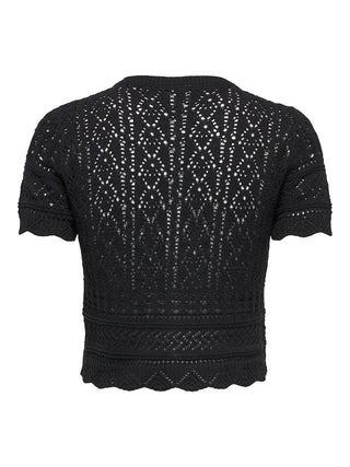 Bestseller / Damen-Strick / ONLELKE LIFE SS PEARL CARDIGAN CC K