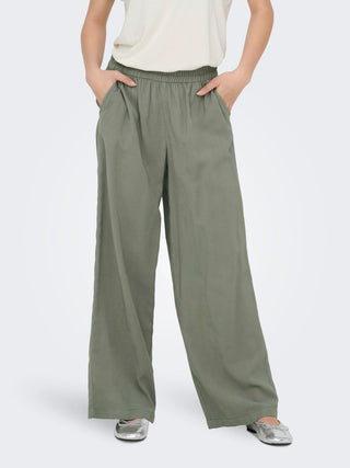 Bestseller / Damen-Hose / ONLARIS LIFE HW PULL-UP PANT WVN NO