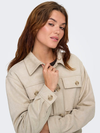 Bestseller / Damen-Jacke / ONLBELICIA FAUX SUEDE JACKET OTW