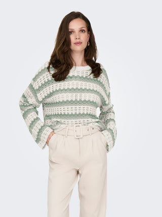 Bestseller / Damen-Strick / ONLASA LS O-NECK KNT NOOS