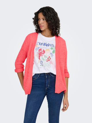 Bestseller / Damen-Strick / ONLGEENA LS OPEN CARDIGAN KNT