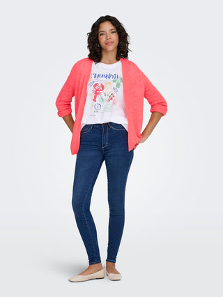 Bestseller / Damen-Strick / ONLGEENA LS OPEN CARDIGAN KNT