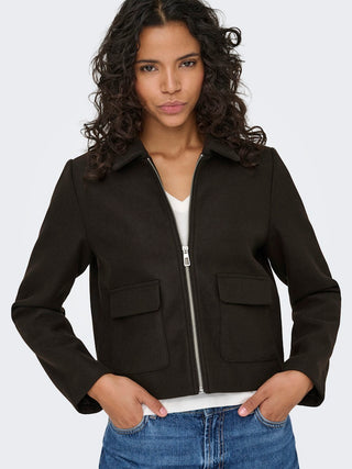 Bestseller / Damen-Jacke / ONLVELA ZIP SHORT JACKET OTW NOOS