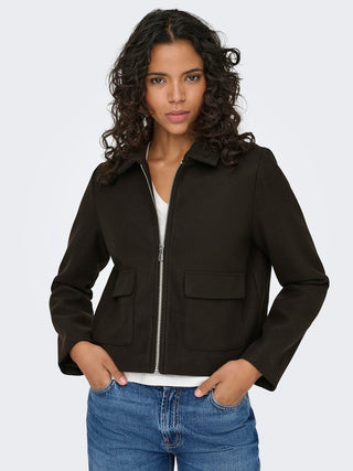 Bestseller / Damen-Jacke / ONLVELA ZIP SHORT JACKET OTW NOOS