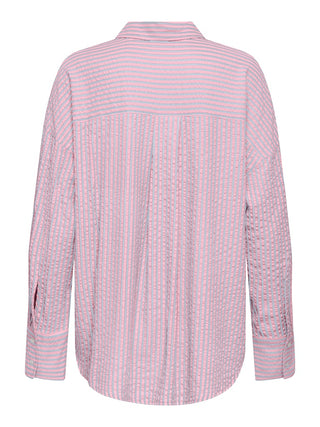 Bestseller / Damen-Bluse / ONLOREGON BARI L/S STRIPE SHIRT WVN