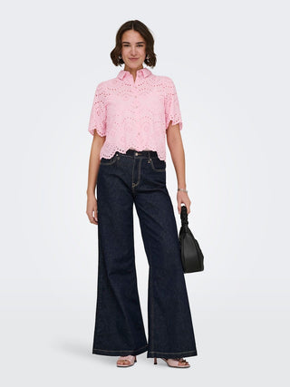 Bestseller / Damen-Bluse / ONLVALAIS S/S SHIRT WVN NOOS