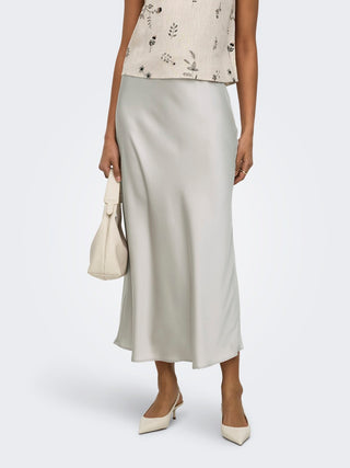 Bestseller / Damen-Rock / ONLCHIGO ANKEL SATIN SKIRT NOOS WVN