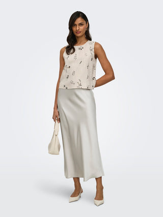 Bestseller / Damen-Rock / ONLCHIGO ANKEL SATIN SKIRT NOOS WVN