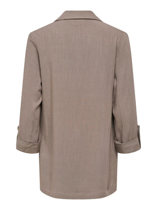 Bestseller / Damen-Blazer / ONLSIESTA 3/4 OPEN LIN BL BLAZE TLR