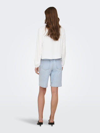 Bestseller / Damen-Bluse / ONLLENNYO LS EMBROID V-NECK TOP NOO