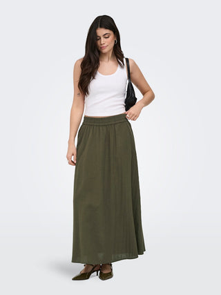 Bestseller / Damen-Rock / ONLTIZANA LONG SKIRT WVN NOOS