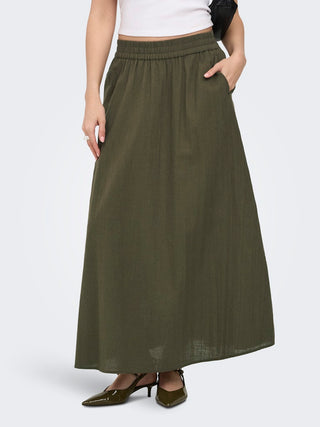 Bestseller / Damen-Rock / ONLTIZANA LONG SKIRT WVN NOOS