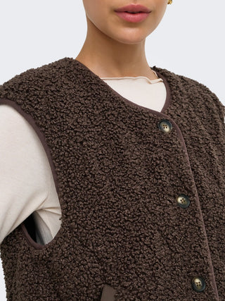 Bestseller / Damen-Jacke / ONLINES TEDDY WAISTCOAT CC OTW