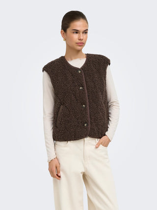 Bestseller / Damen-Jacke / ONLINES TEDDY WAISTCOAT CC OTW