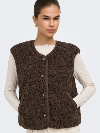 Bestseller / Damen-Jacke / ONLINES TEDDY WAISTCOAT CC OTW