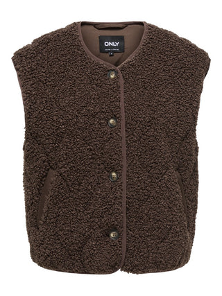 Bestseller / Damen-Jacke / ONLINES TEDDY WAISTCOAT CC OTW