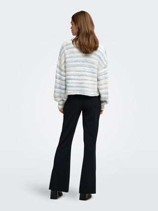Bestseller / Damen-Strick / ONLGOLA LS SHORT LOOSE O-NECK CC KN