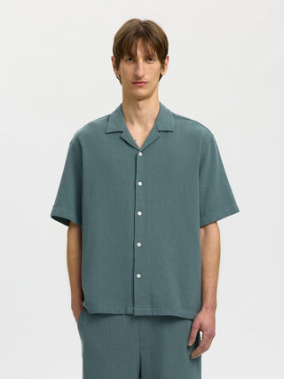 Bestseller / Herren-Hemd / SLHRLXCAL SS SHIRT RESORT