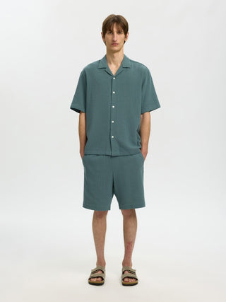 Bestseller / Herren-Hemd / SLHRLXCAL SS SHIRT RESORT