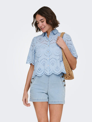 Bestseller / Damen-Bluse / ONLVALAIS S/S SHIRT WVN NOOS