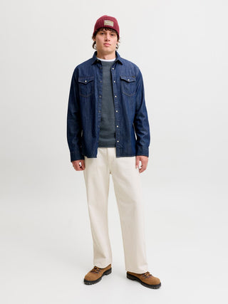 Jack+Jones / Herren-Strick / JJEHILL KNIT CREW NECK NOOS