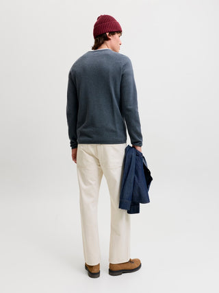 Jack+Jones / Herren-Strick / JJEHILL KNIT CREW NECK NOOS