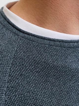 Jack+Jones / Herren-Strick / JJEHILL KNIT CREW NECK NOOS