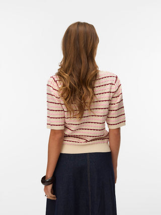 Bestseller / Damen-Strick / VMMONICA 2/4 O-NECK PULLOVER BOO