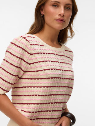 Bestseller / Damen-Strick / VMMONICA 2/4 O-NECK PULLOVER BOO