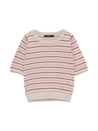 Bestseller / Damen-Strick / VMMONICA 2/4 O-NECK PULLOVER BOO