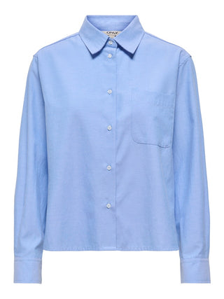 Bestseller / Damen-Bluse / ONLCURLA OXFORD L/S SHIRT CC WVN