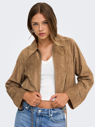 Bestseller / Damen-Jacke / ONLLIXA L/S FAUX SUEDE JACKET CC PN