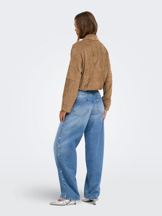Bestseller / Damen-Jacke / ONLLIXA L/S FAUX SUEDE JACKET CC PN