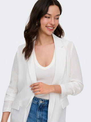 Bestseller / Damen-Blazer / ONLITA 3/4 LINEN LOOK BLAZER TLR