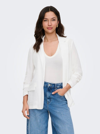 Bestseller / Damen-Blazer / ONLITA 3/4 LINEN LOOK BLAZER TLR